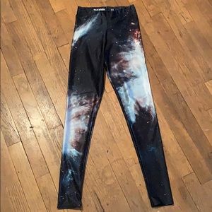 Blackmilk Black Galaxy Leggings Rare